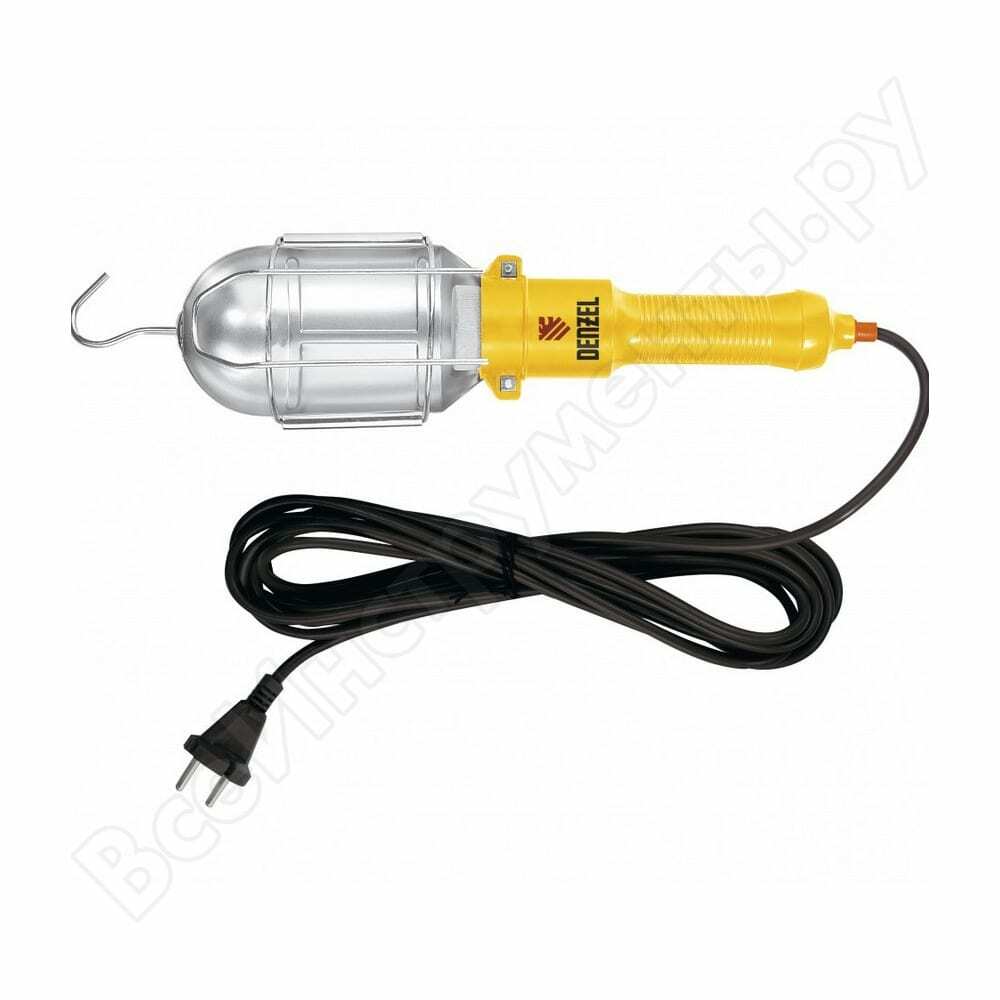 Tragbare Lampe Denzel 60 W, Kabel 5 Meter 92628