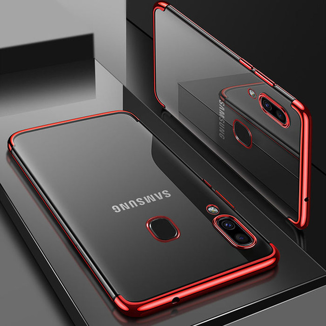 Silikonski zaščitni ovitek, odporen proti udarcem, za Samsung Galaxy A40 2019