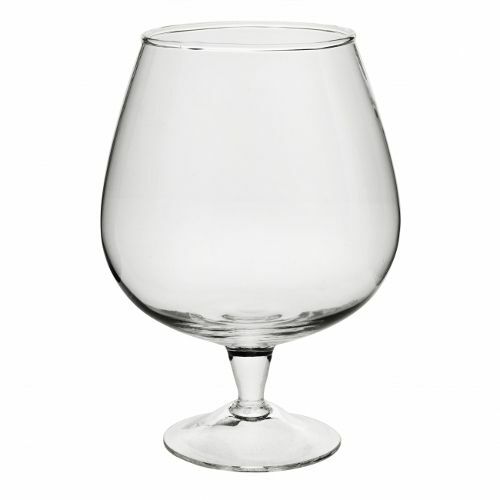 Vaso da brandy in vetro artistico per acquari in vetro con stelo 3l: prezzi da 509 ₽ acquistare a buon mercato nel negozio online