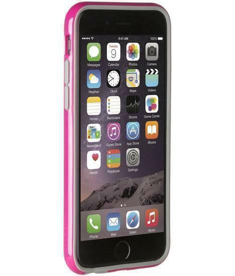Okvir odbijača Puro okvir odbijača za Apple iPhone 6 / 6S (roza)