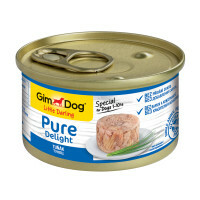 GimDog Pure Delight Hunde-Nassfutter Thunfisch, 85 g