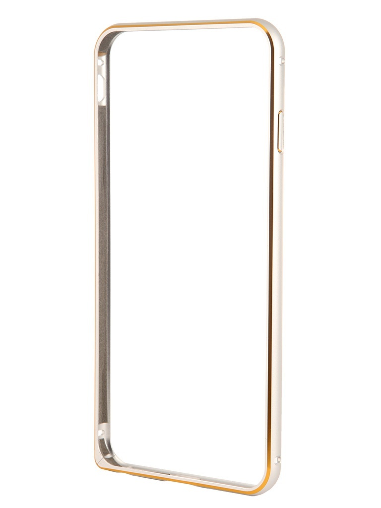Ovitek odbijača Ainy za iPhone 6 Plus srebrn QC-A014Q