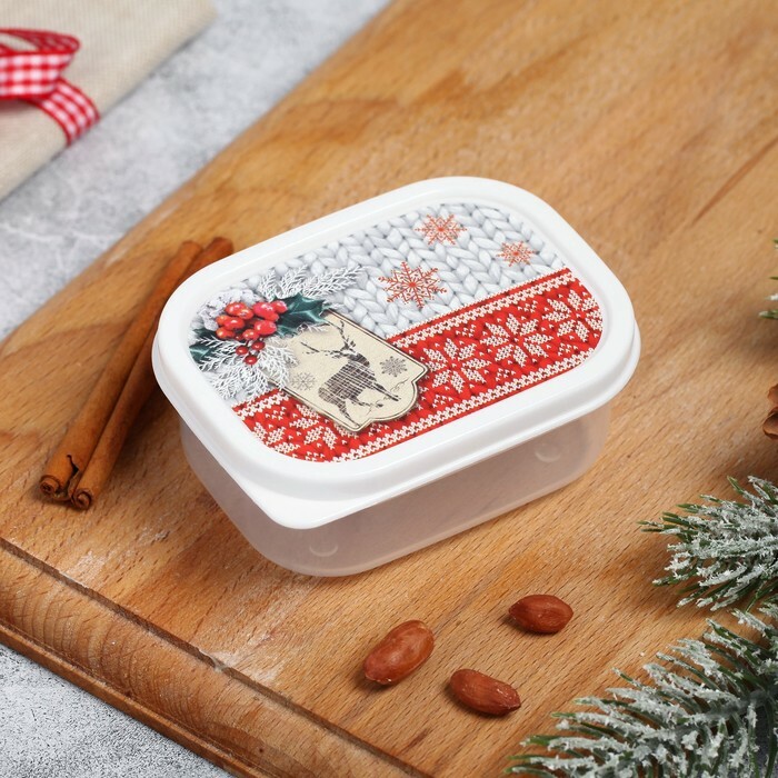 Novoroční obědový box „Teplo a pohodlí“, 150 ml