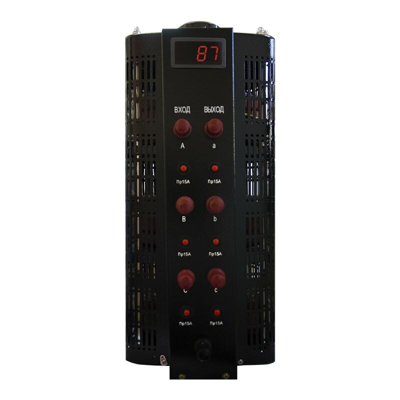 Autotransformaator (LATR) Energy Black Series TSGC2-15kVA 15A (0-520V) kolmefaasiline