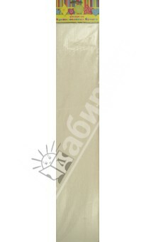 Krepppapier (weißes Perlmutt, 50x250 cm) (28592/10)