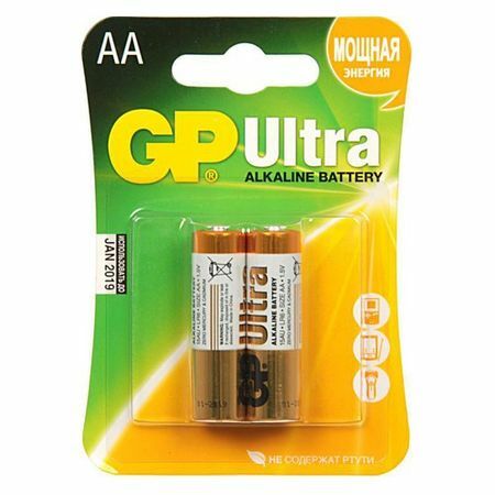 AA Batterie GP Ultra Alkaline 15AU LR6, 2 Stk.