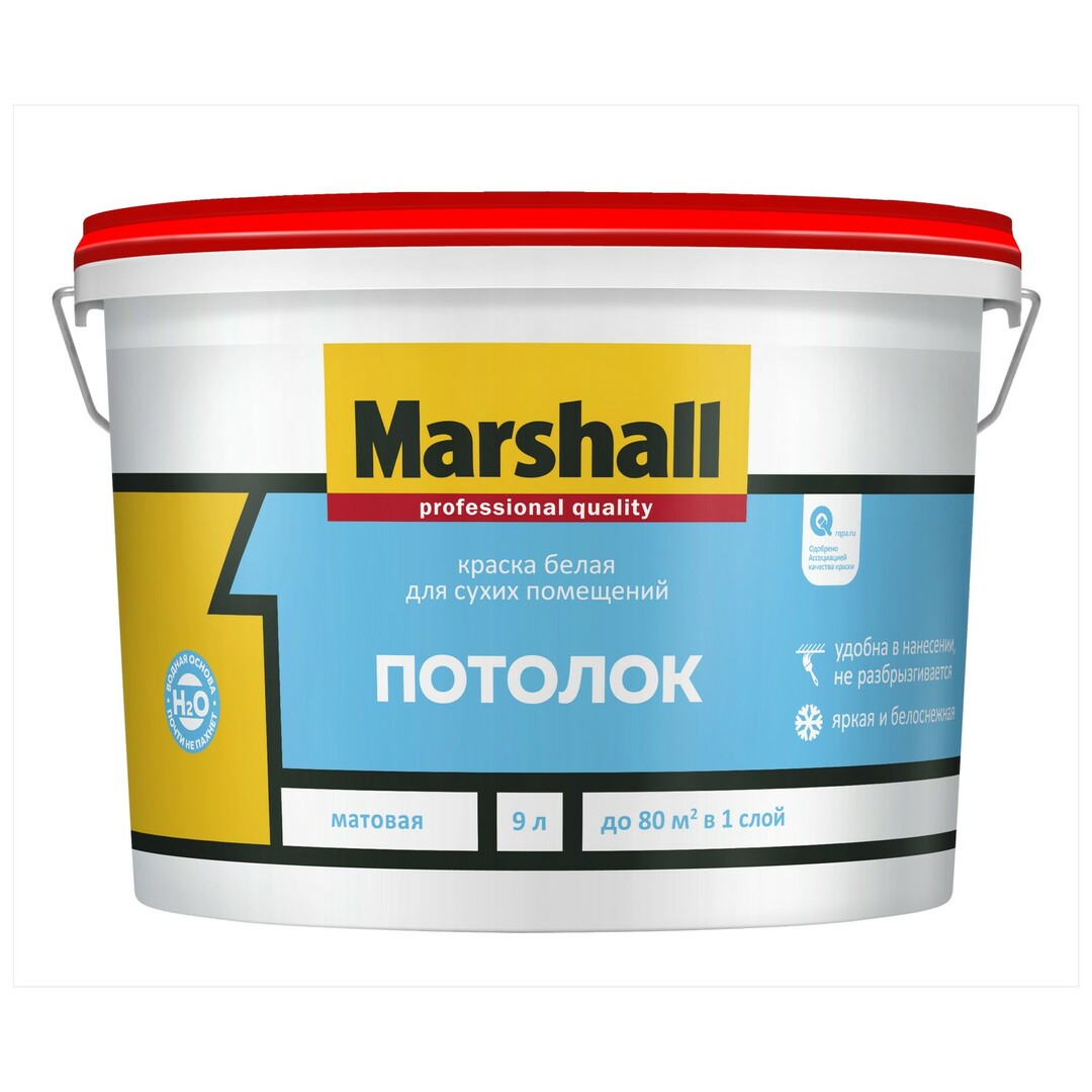 Marshall Farbe DECKEN matt 2,5 l