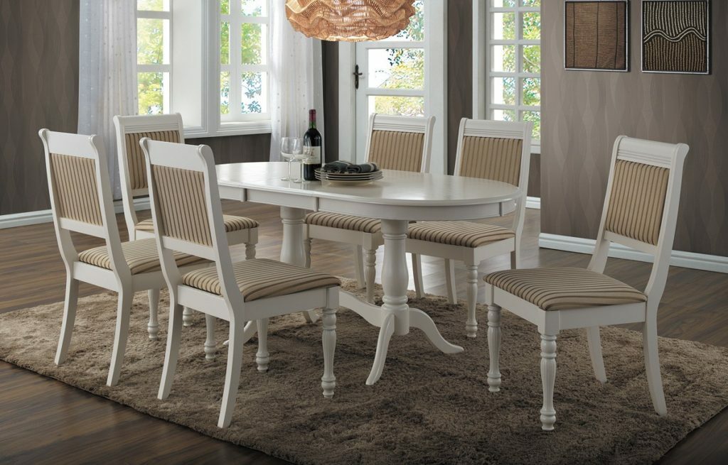 Tisch und Stühle für das Wohnzimmer Fotoideen