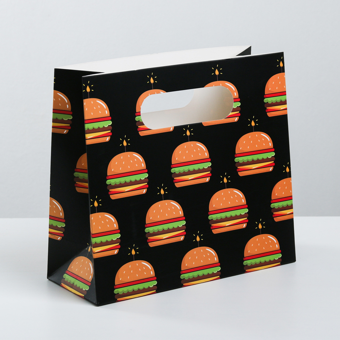 Geschenktüte " Burger", 25 × 26 × 10 cm