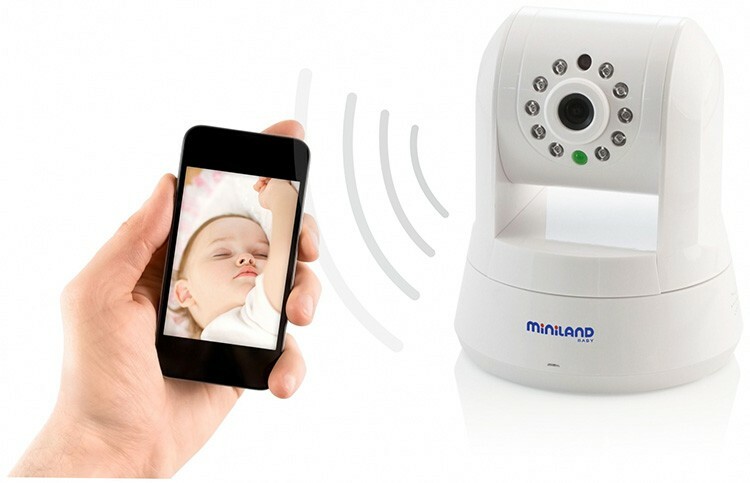 Sehr praktische Babyphone, die ein Signal über Wi-Fi senden