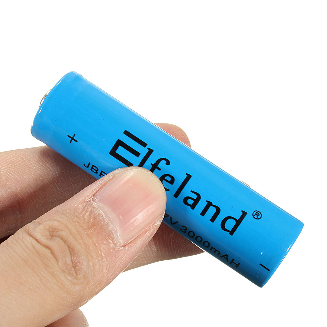 Elfeland 18650 3000 mAh 3,7 V ličio jonų įkraunama baterija