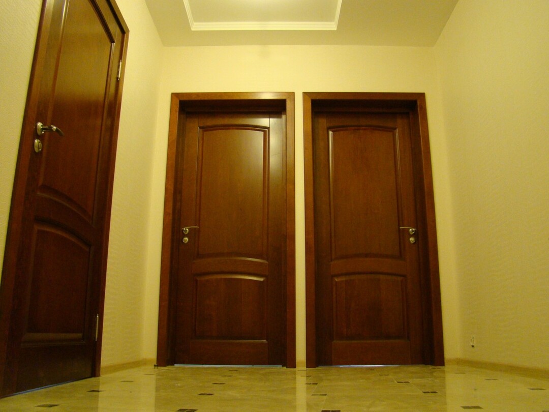 Standartiniai durų dydžiai įvairių tipų pastatams