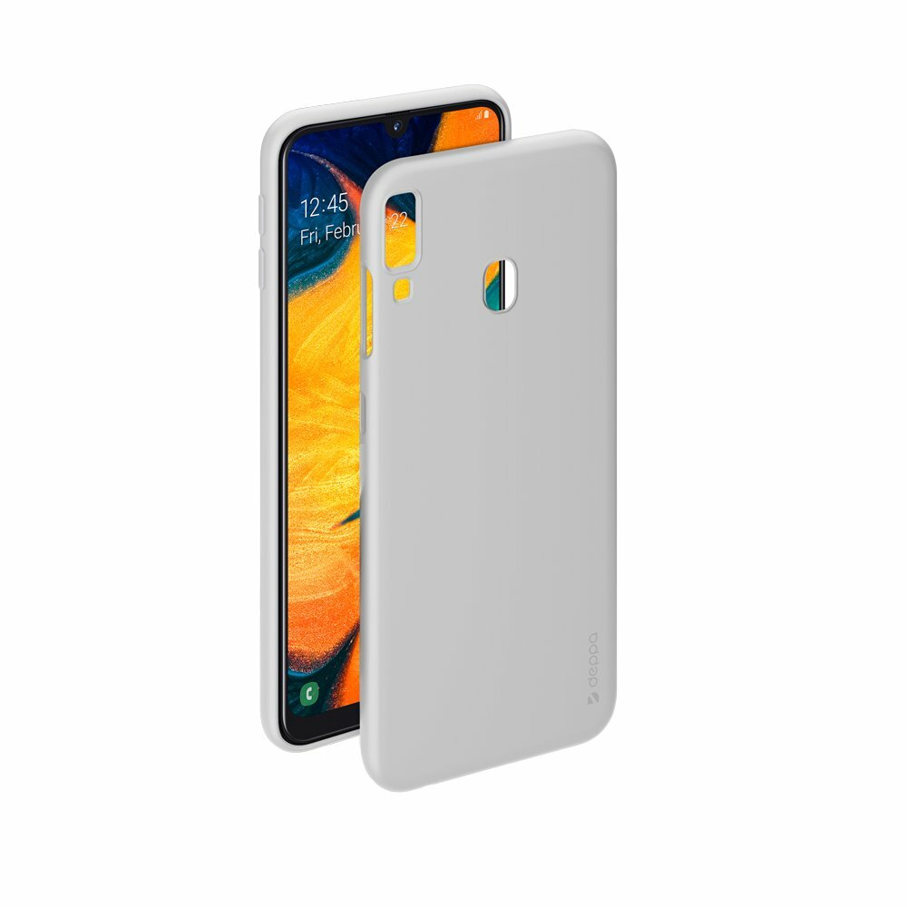 Deppa Gel Color Hülle für Samsung Galaxy A30 / A20 (2019), weiß