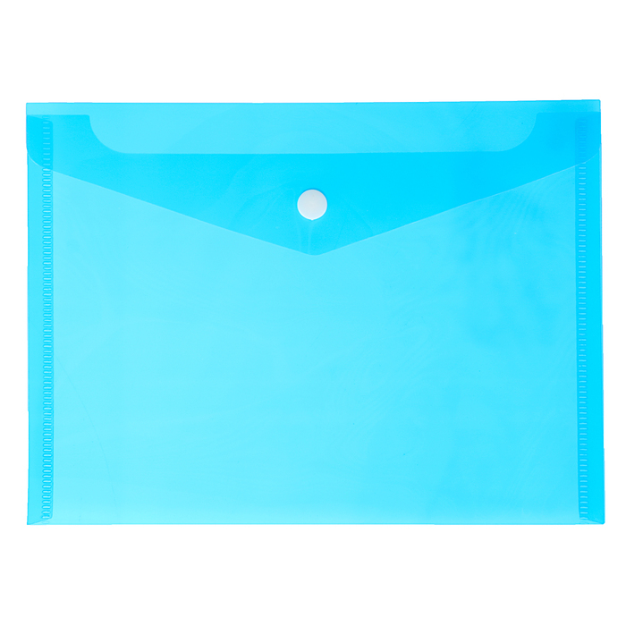 תיקיית מעטפה על כפתור A5, 180 מיקרון Calligrata, כחול