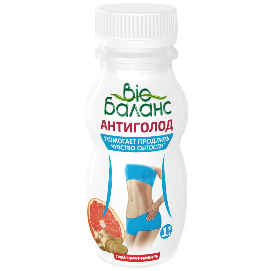Fermentiertes Milchjoghurtgetränk Bio Balance Antigolod Litesse Grapefruit-Ingwer 1,3%, 200ml