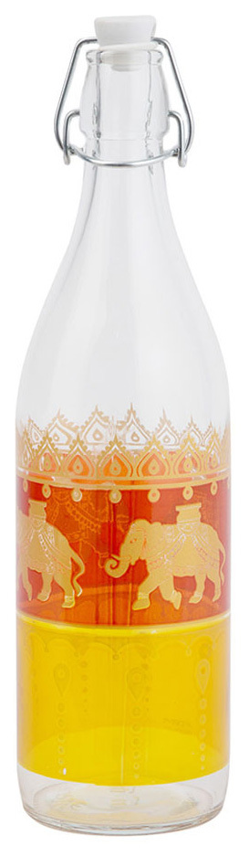 Flasche mit Verschluss 1 L CERVE Lory Mumbai Giallo