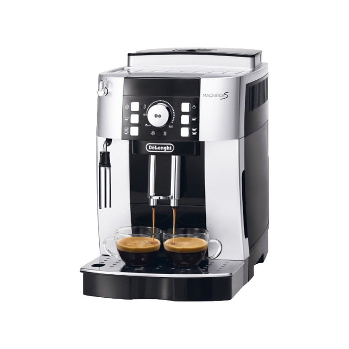 Kaffemaskin Delonghi ECAM 21 117 SB, 1450 W, 1,8 L, 250 g, standby, sølv-svart 48337