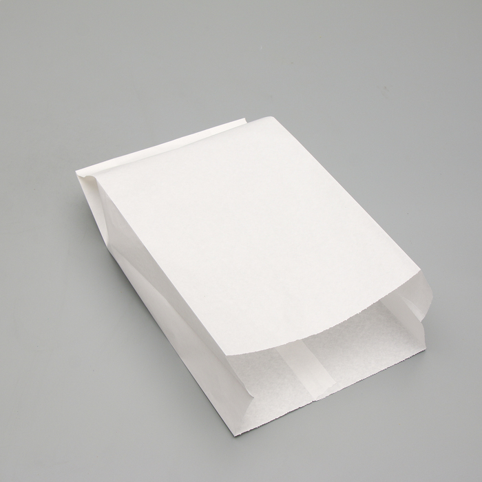 Füllpapiertüte, weiß, V-Boden, 35 x 20 x 9 cm