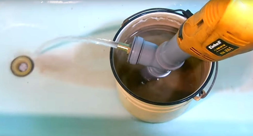 Kaip pasidaryti siurblį vandens siurbimui iš gręžtuvo