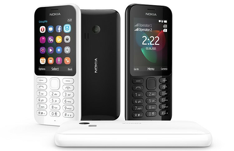 Nokia 222 Dual Sim - die Form ist schön, der Inhalt auch