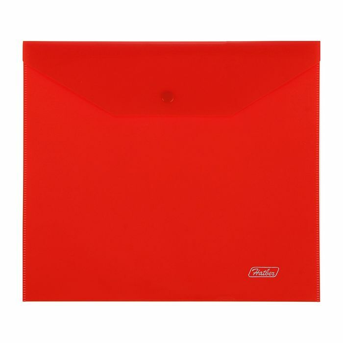 תיקיית מעטפה עם הצמד A5 180μm, אדום
