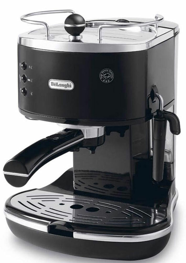 „DeLonghi Icona Vintage ECOV311“ juodųjų skilčių kavos virimo aparatas