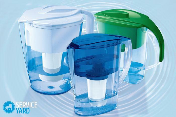 Ein Filterglas für Wasser - was ist besser?