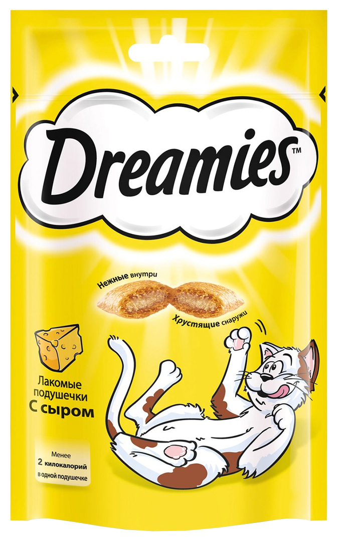 Dreamies Leckerbissen für ausgewachsene Katzen mit Käse 140g