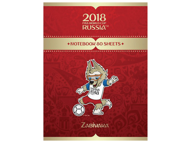 Hatber Notebook 2018 FIFA World Cup A4 80 sheets 80B4V1sp_17106 B283189