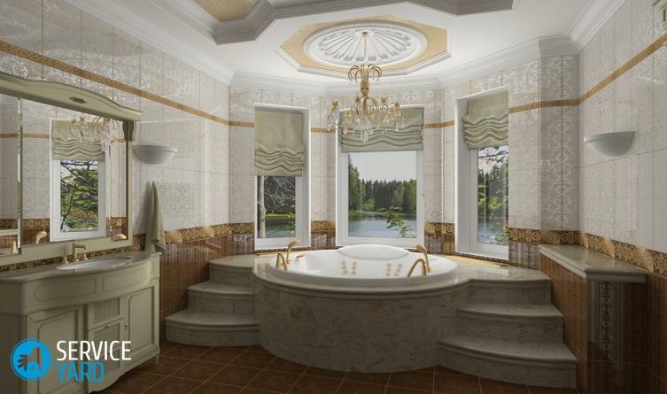 Design eines klassischen Badezimmers