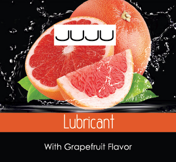 Auf Wasserbasis: JUJU Grapefruit Flavoured Lubricant Sample - 3 ml.