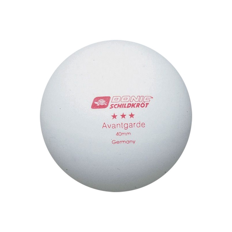 Asztali teniszlabda Donic Avantgarde 3 fehér, 6 db.