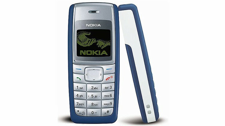 Eine weitere Legende - " Nokia 1110", die zu einem Klassiker geworden ist