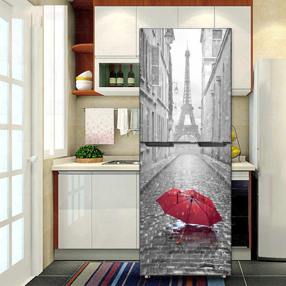 Regenschirm auf dem Bürgersteig