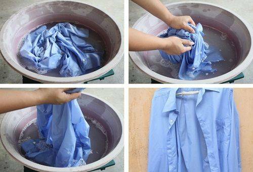 Comment laver les chemises dans la machine à laver et manuellement?