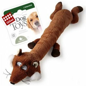 GiGwi Dog Toys Quietscher Fuchs mit großem Quietscher für Hunde (75231)
