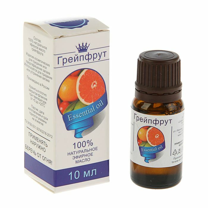 Ätherisches Öl " Grapefruit" 10 ml, Tropfflasche, abstrakt