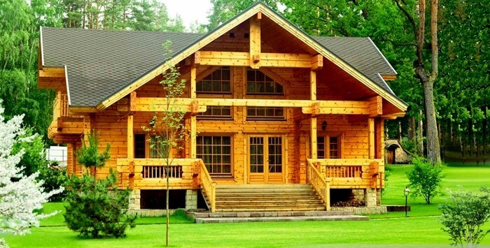 10 características de casas de madera de chapa laminada