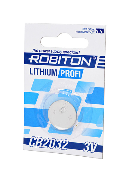 Batéria ROBITON R-CR2032-BL1 1 kus