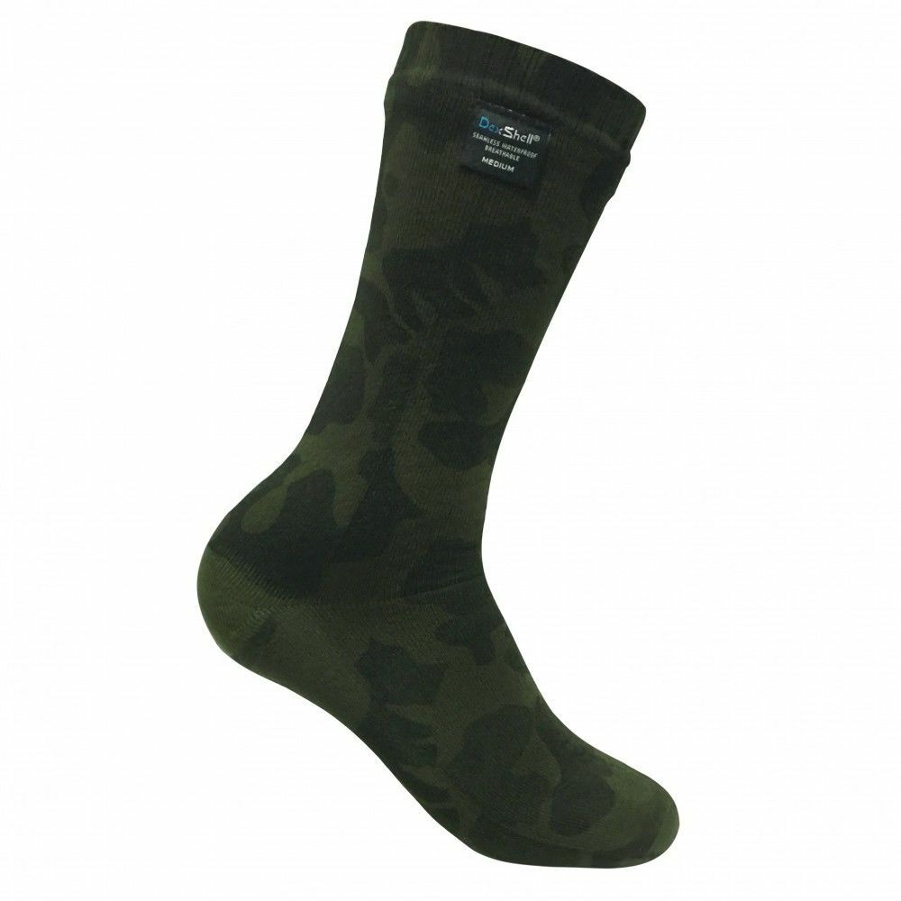 DexShell Waterproof Camouflage 2017 kojinės žalia / pilka, 47-49 dydis