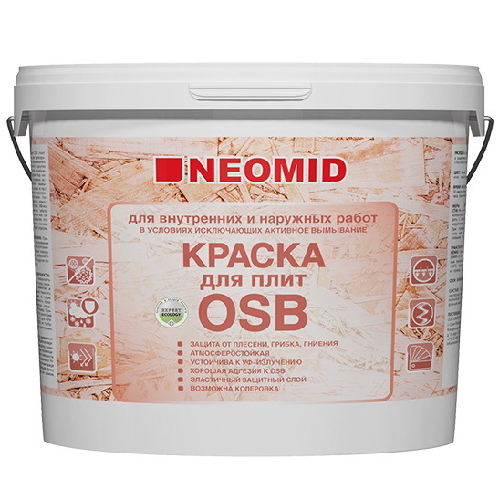OSB farba Neomid s bioochranou polomatná 1,3 kg