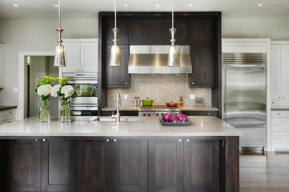 Køkken-stue design 2020: moderne ideer, fotos af ægte interiør