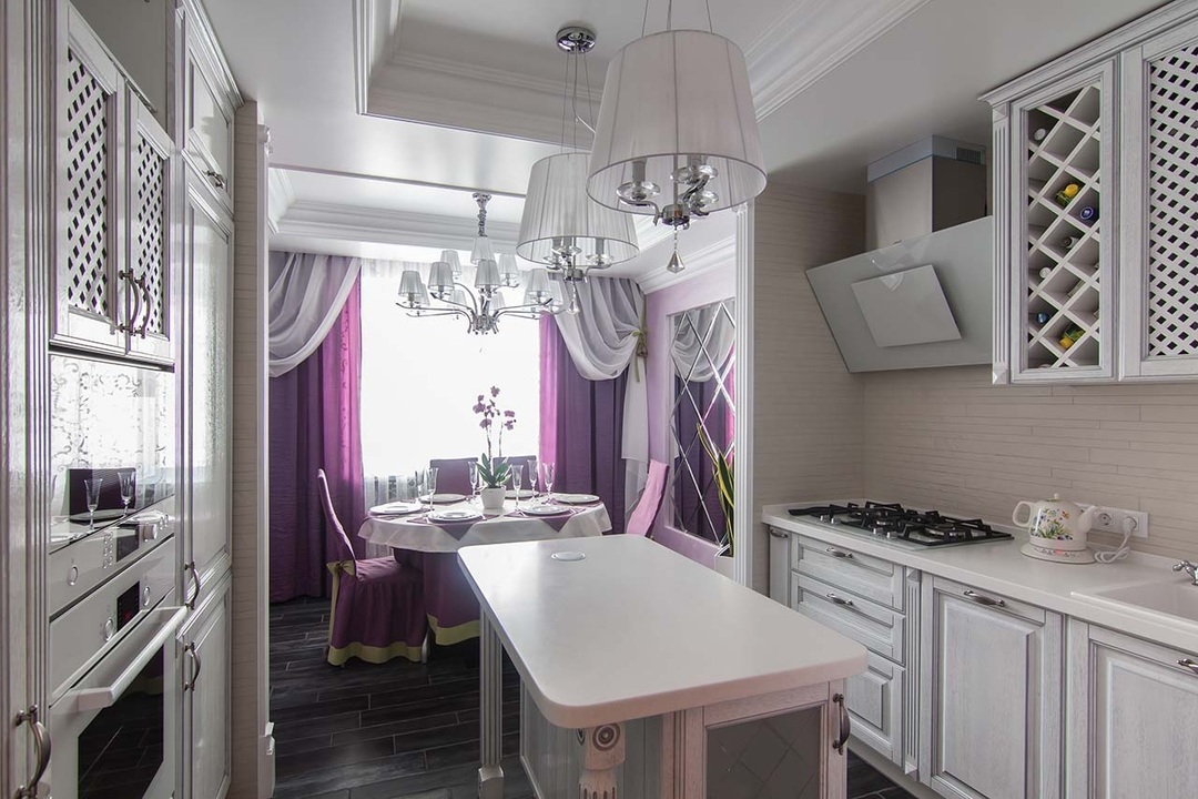 Keuken 12 m² in klassieke stijl