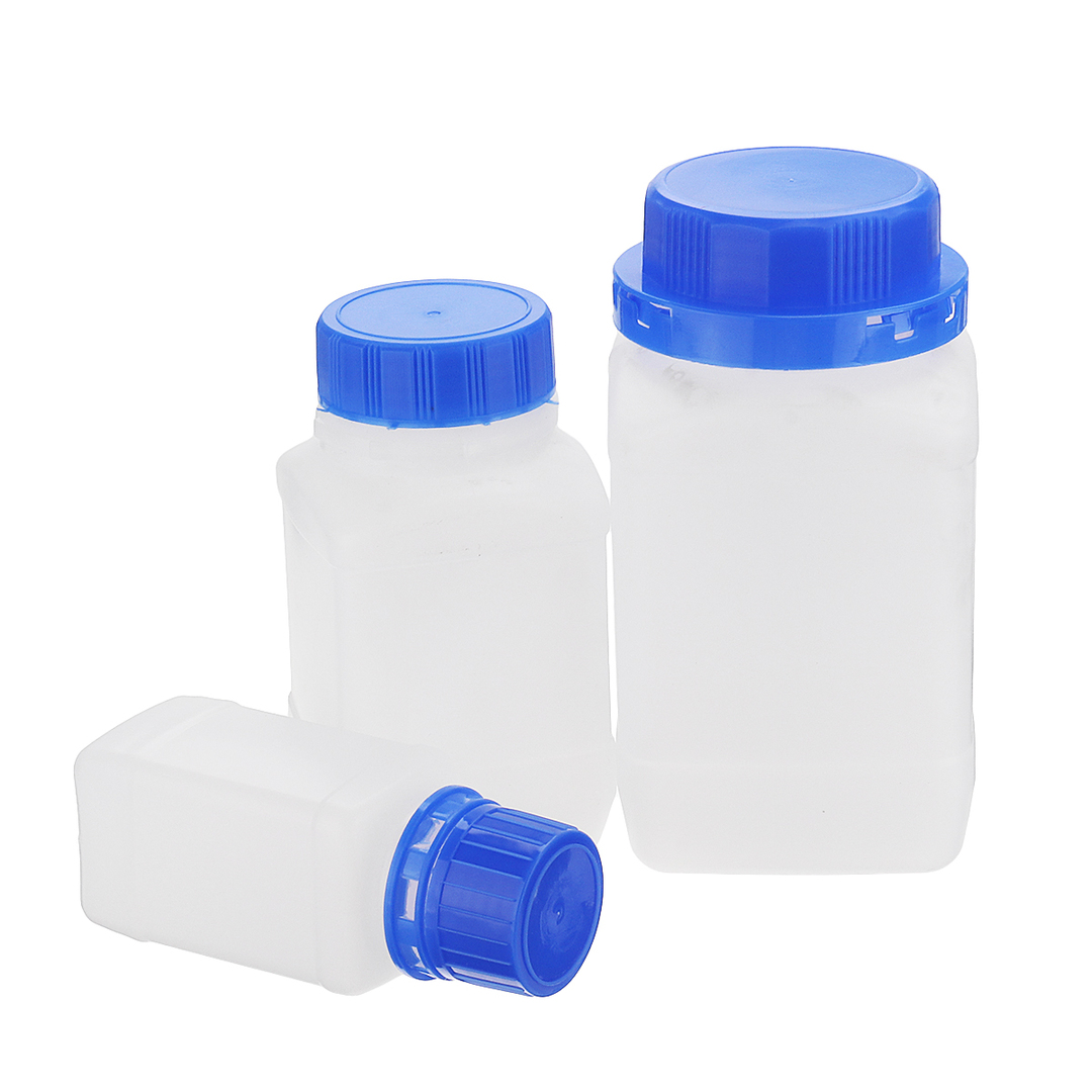 ml Kunststoff-Probenversiegelungsröhrchen Weithals-Reagenzflaschen mit blauer Verschlussschraube Laborat