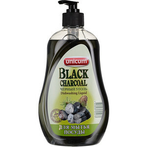 Detergente líquido UNICUM Carbón negro (colección asiática), 550 ml