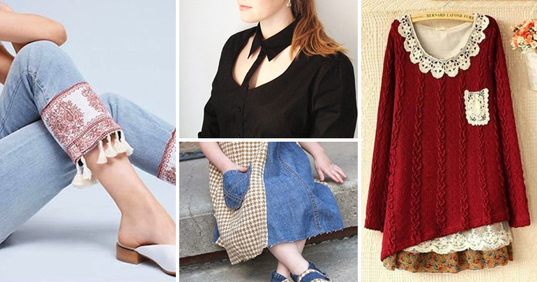 Varianty výroby štýlové oblečenie zo starých šiat