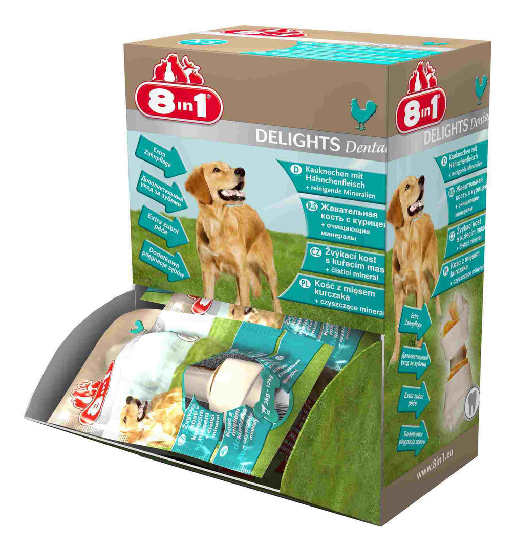 Leckerbissen für Hunde 8in1 Gaumenfreuden mit Hühnchen und Mineralstoffen 15g: Preise ab 53 ₽ günstig im Online-Shop kaufen