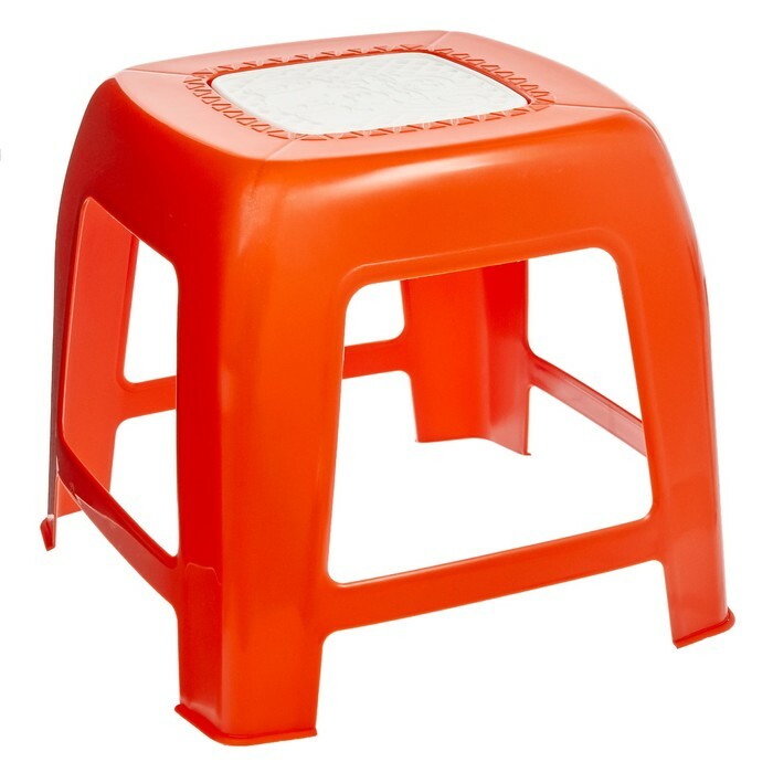 Detská taburetka, farba oranžová