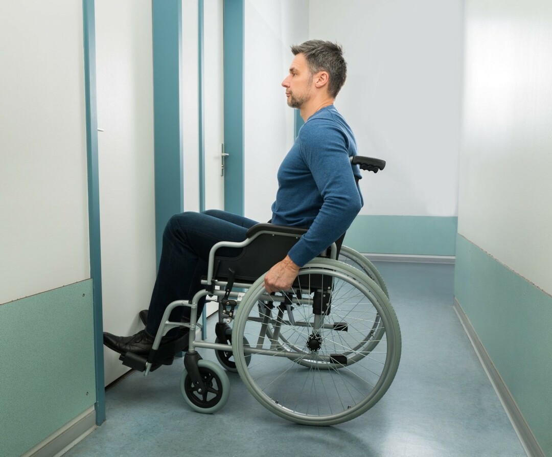 Šířka dveří pro osoby se zdravotním postižením