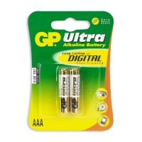 Batterien kleiner Finger GP Ultra, AAA LR03, 2 Stück